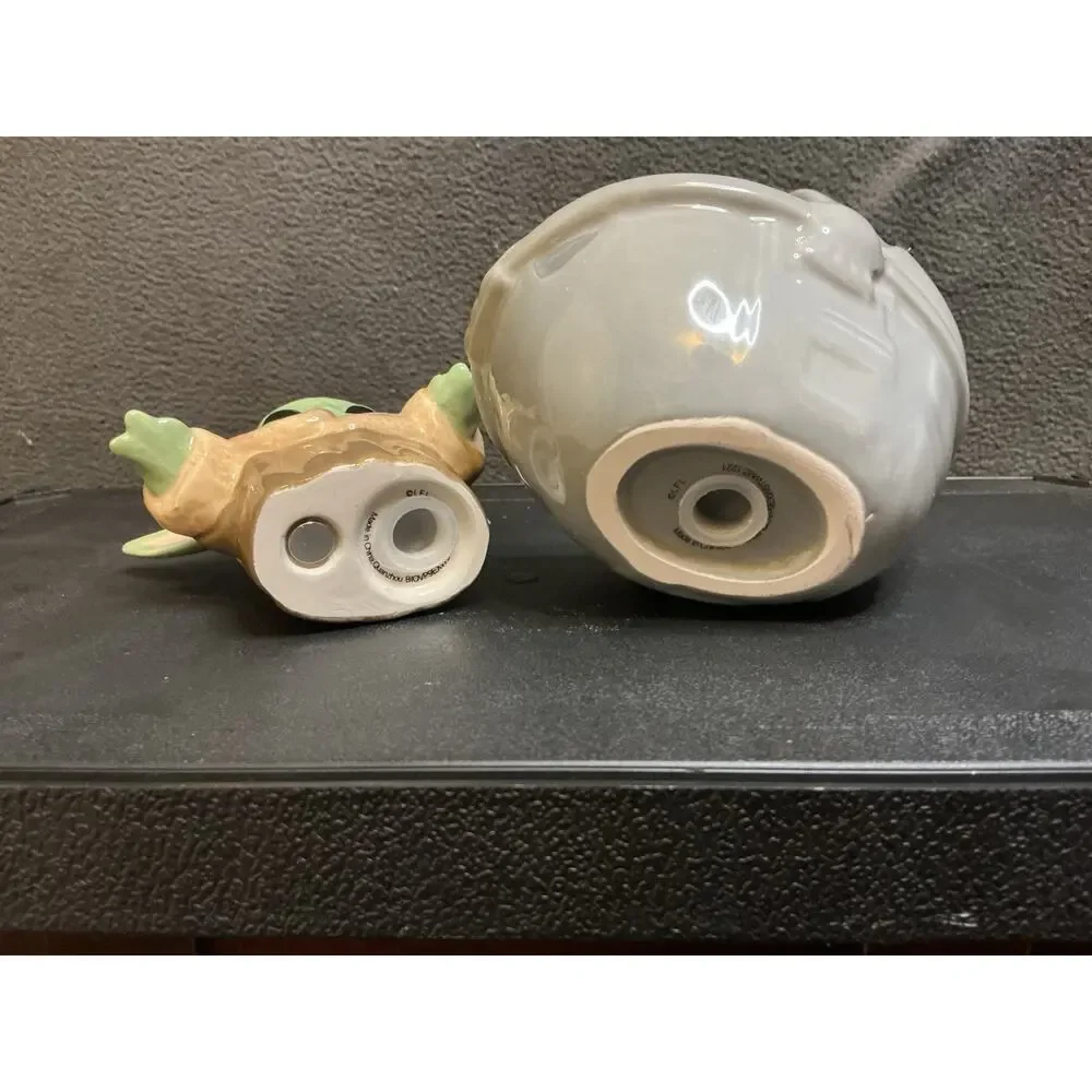Star Wars Mandalorian Grogu The Child Salt & Pepper Shakers Baby Yoda Disney NIB